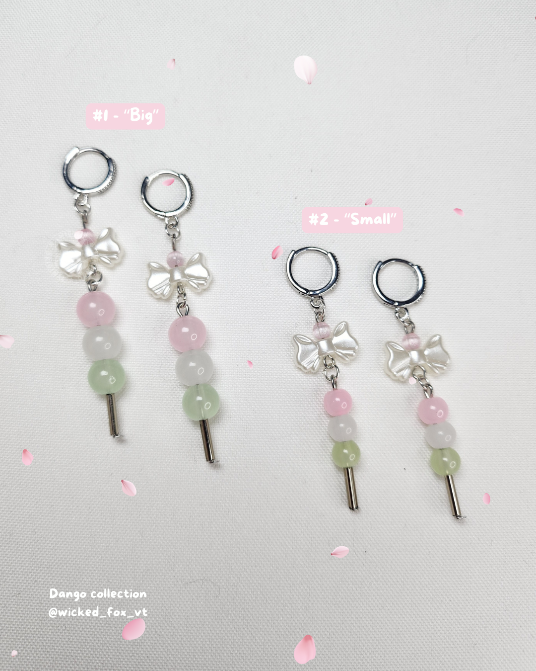 Boucle d'oreille dango