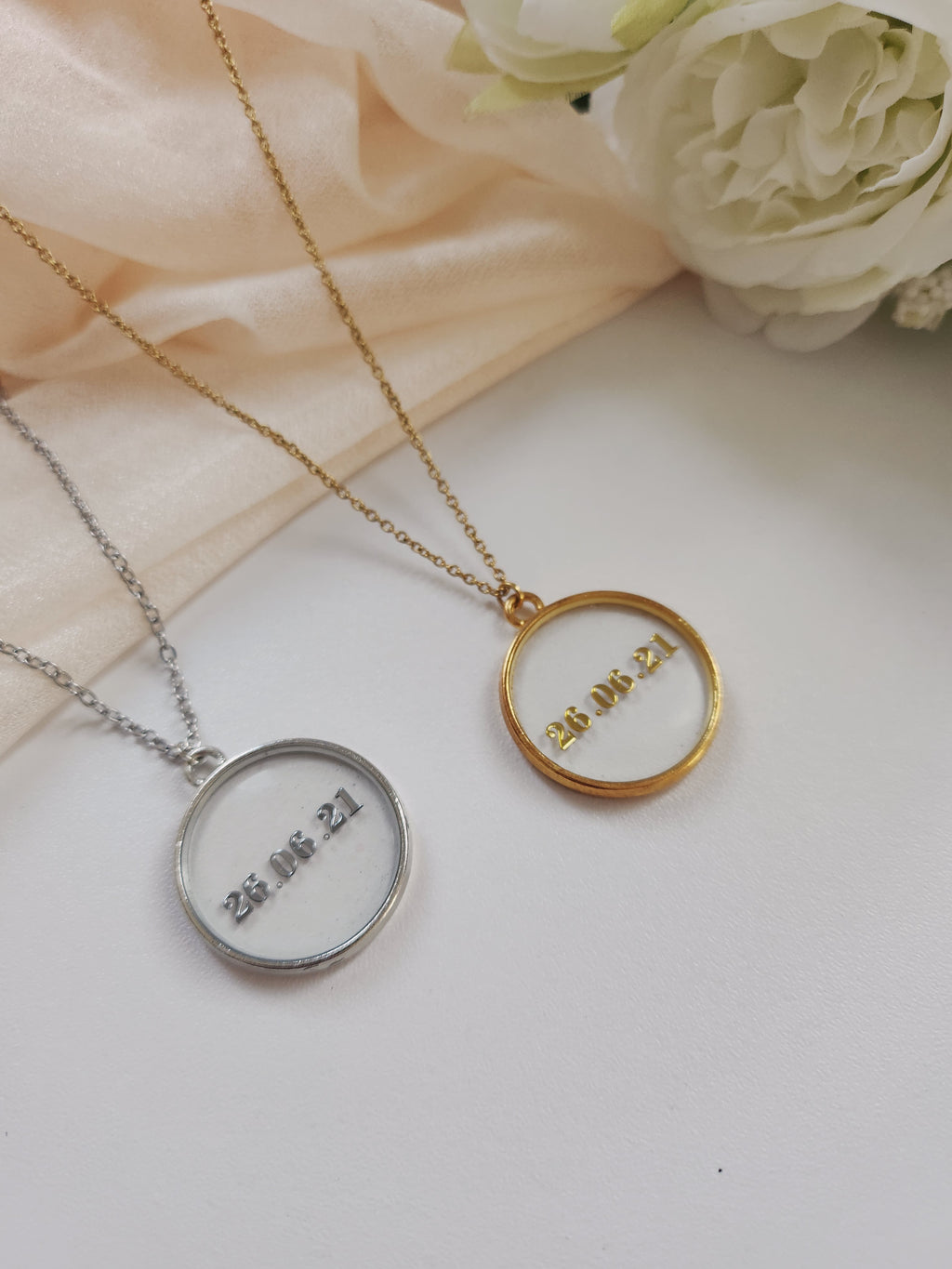 Collier date (à personnalisé)