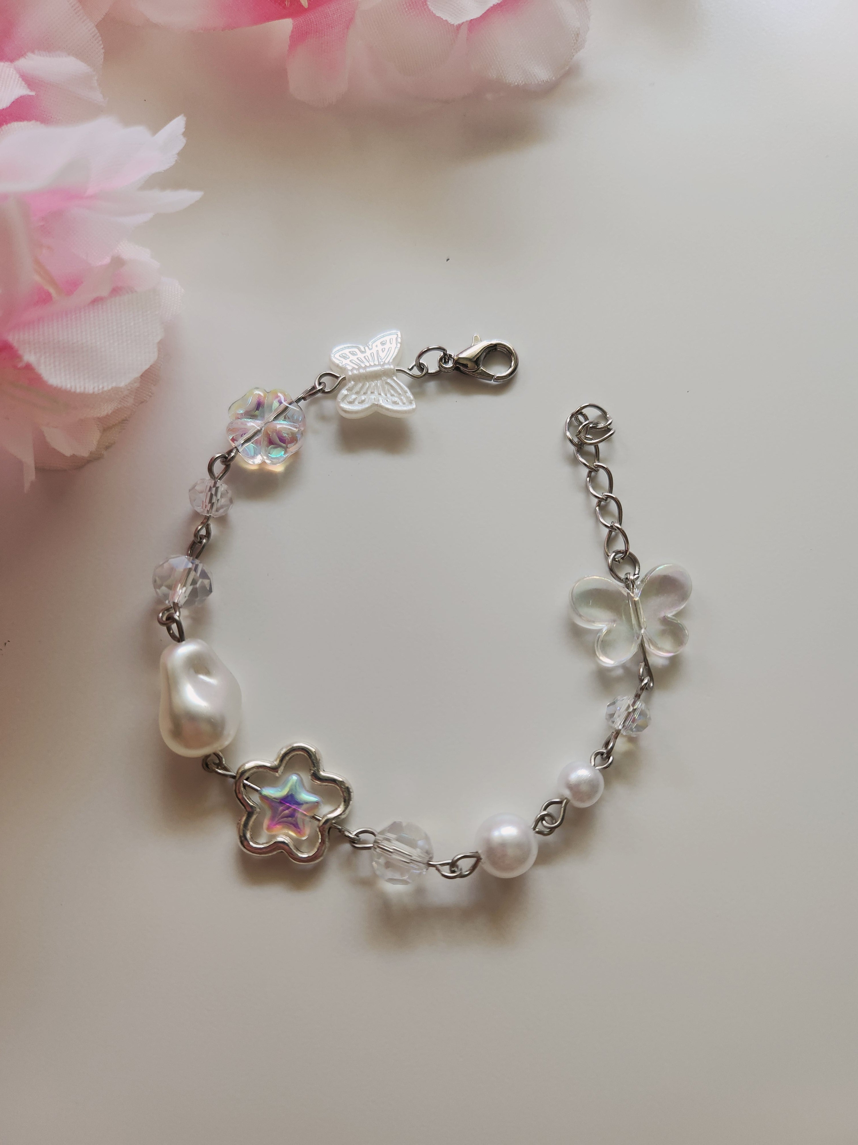 Bracelet féerique - Blanc