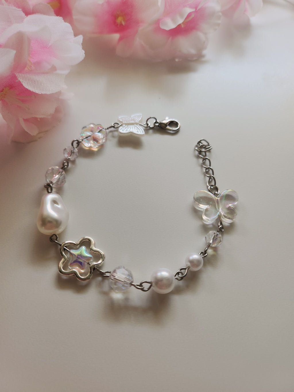 Bracelet féerique - Blanc