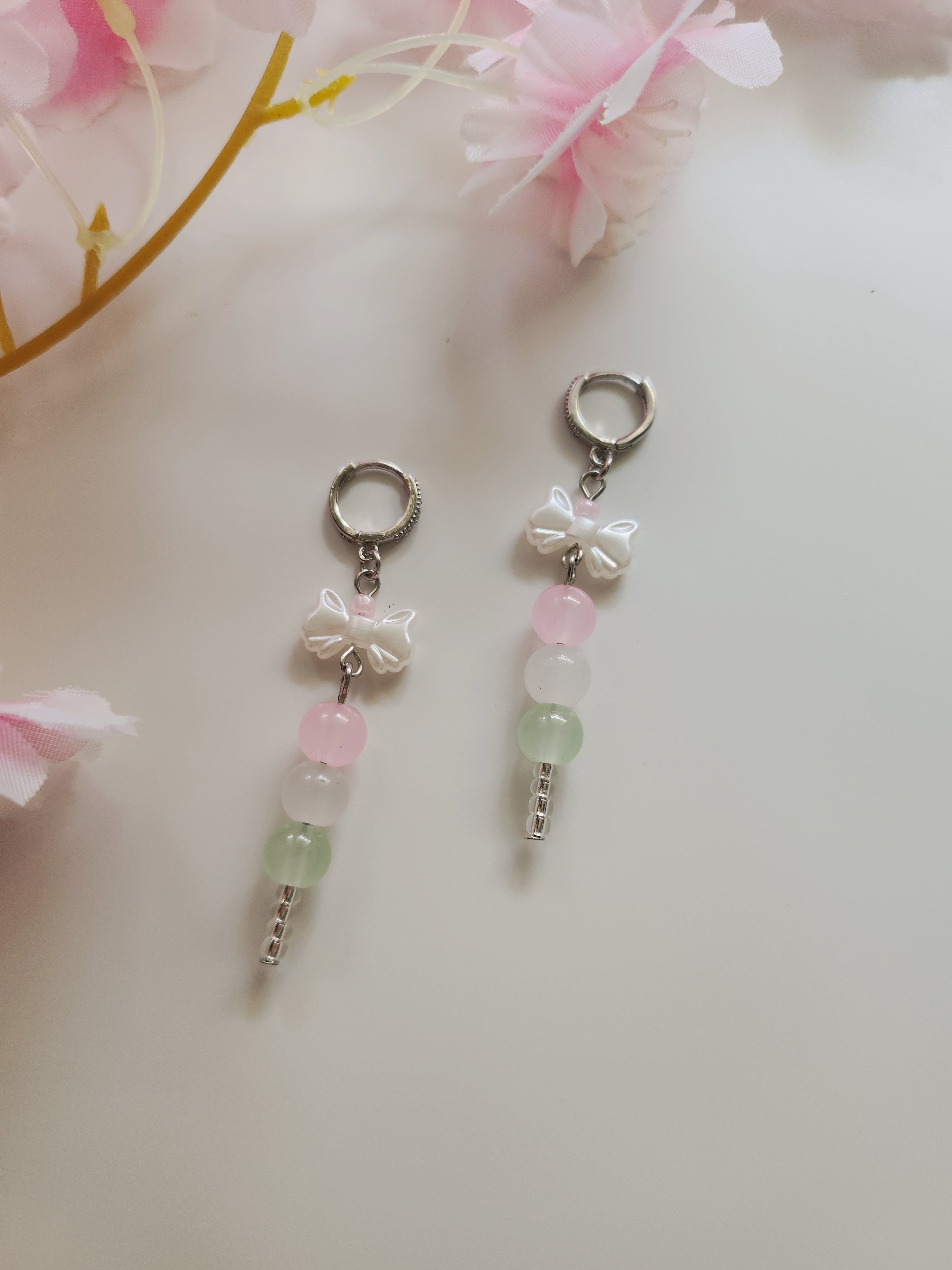 Boucle d'oreille dango - Noeud