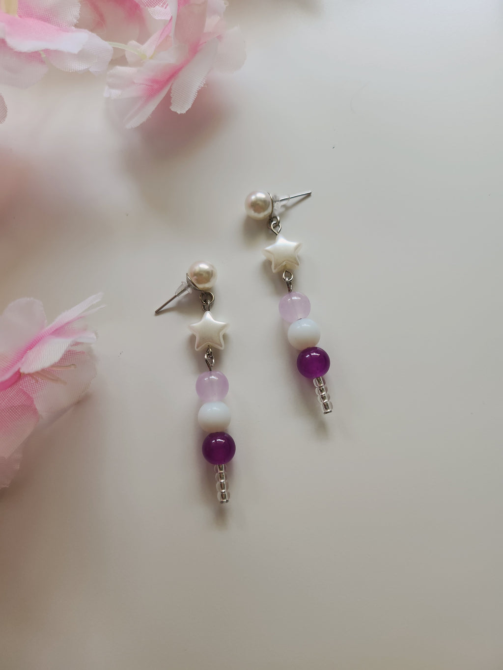 Boucle d'oreille dango - Etoile