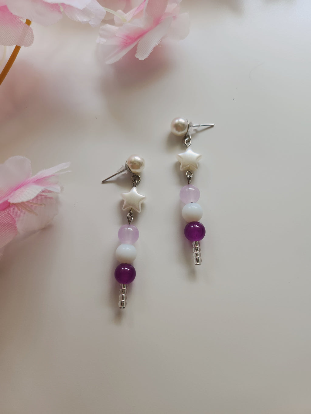 Boucle d'oreille dango - Etoile